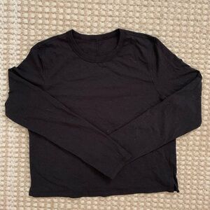 Lululemon Black Long Sleeve Shirt